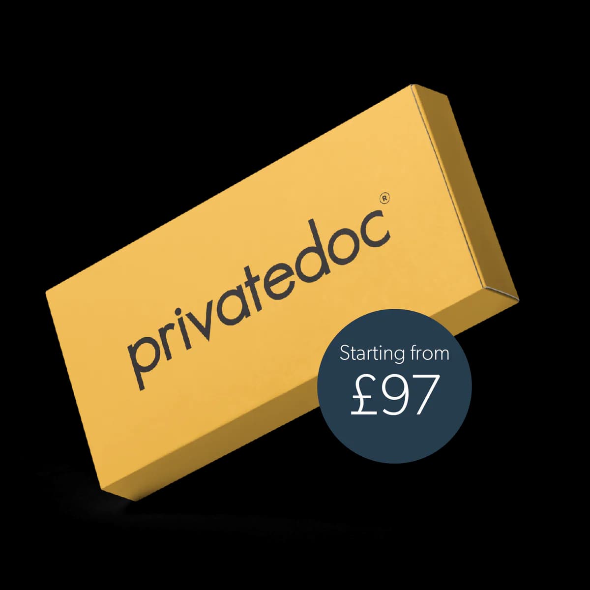 PrivateDoc weight-loss treatment box, starting from £97