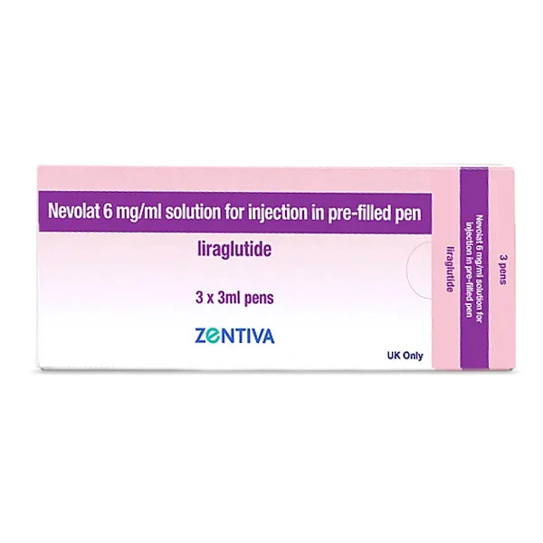Nevolat (generic Saxenda) medication pack