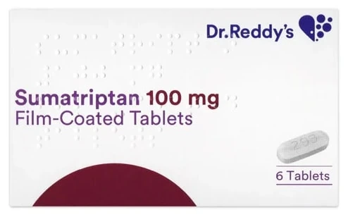 Sumatriptan medication packs