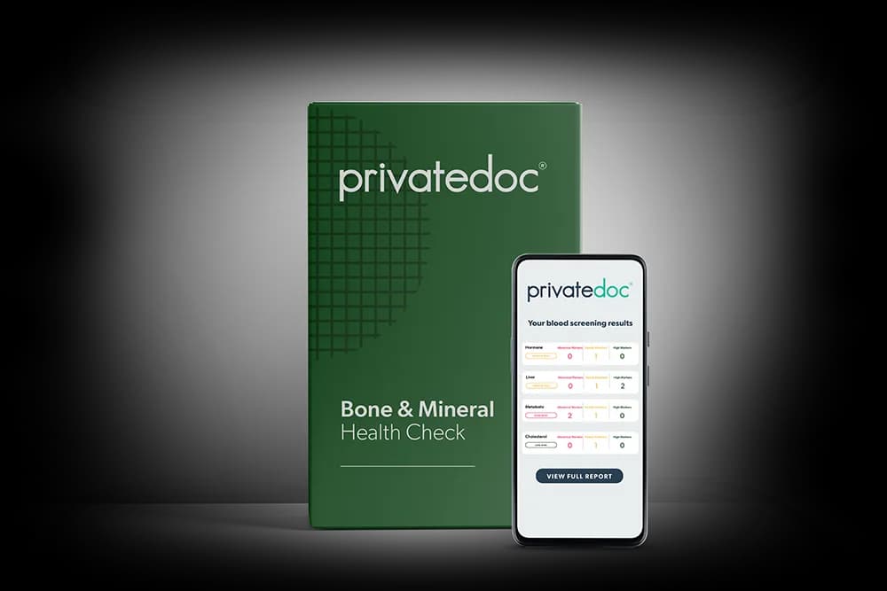 Bone and mineral health check kit