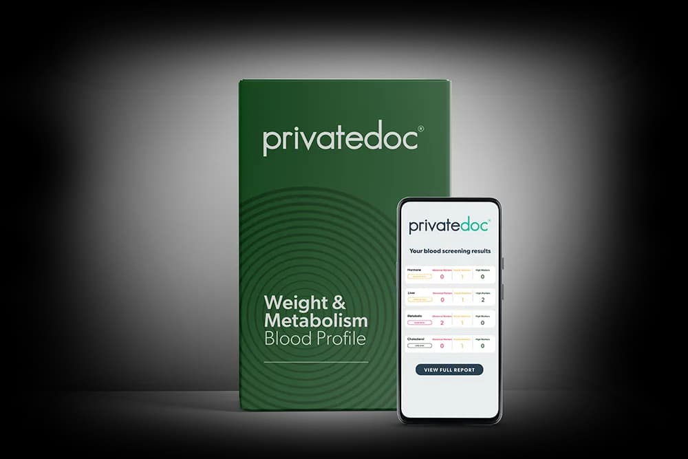 Weight and metabolism blood profile kit