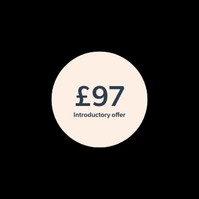 £97 introductory offer