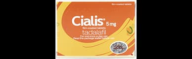 Cialis & Tadalafil Once-a-Day medication packs