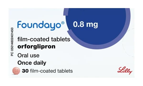 Foundayo 0.8 mg oral tablet pack