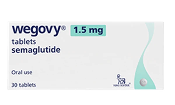 Wegovy Pill 1.5 mg box