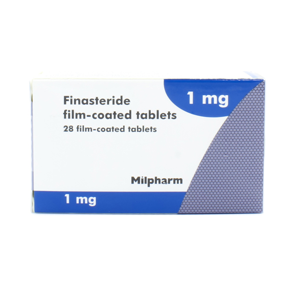 Finasteride 1mg tablets medication pack