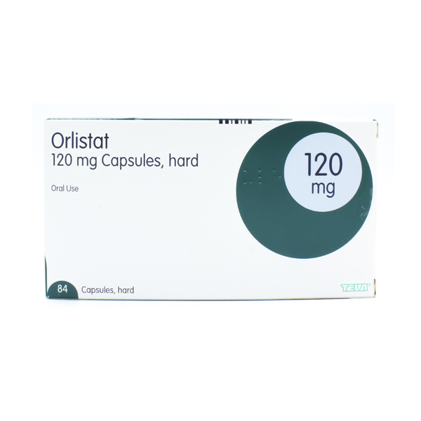 Orlistat medication pack