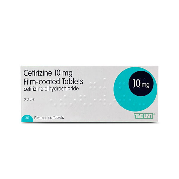Cetirizine medication packs