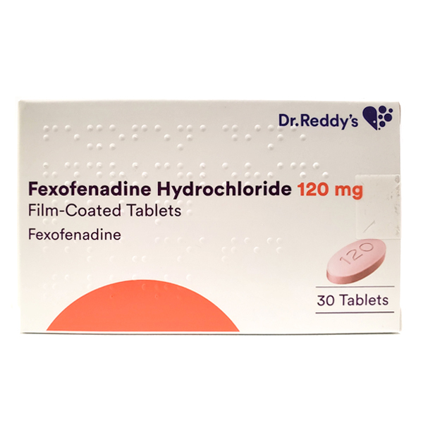 Fexofenadine medication pack