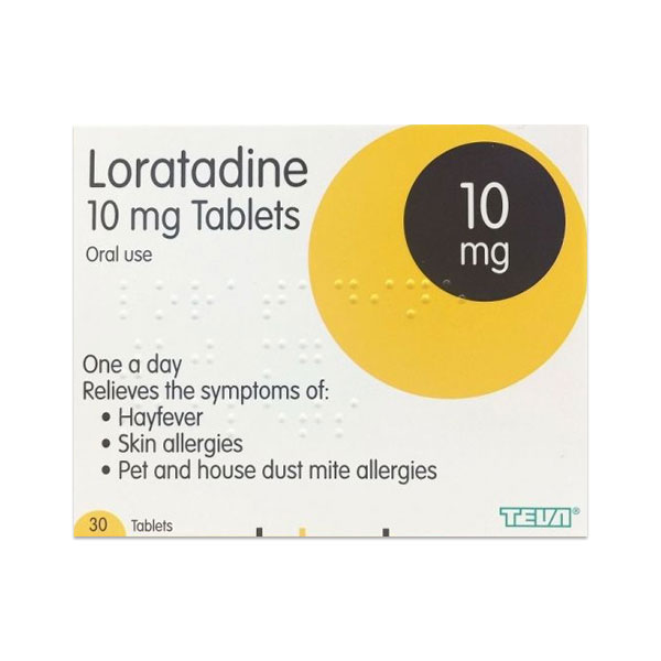Loratadine medication packs