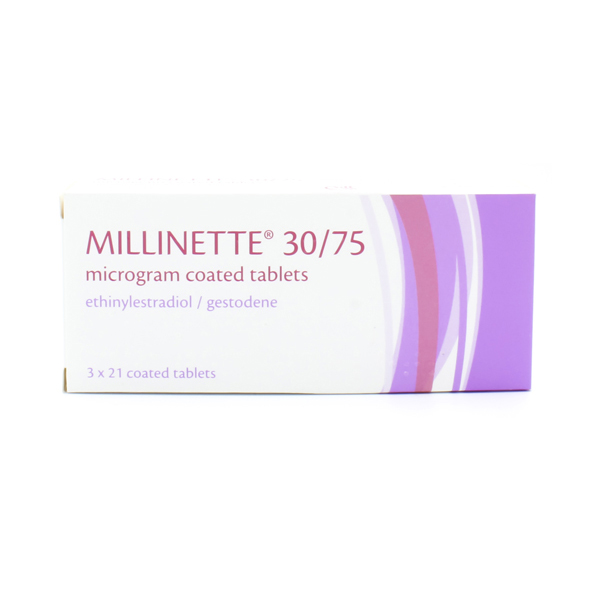 Millinette medication pack