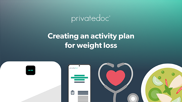 Creating an activity plan for weight loss