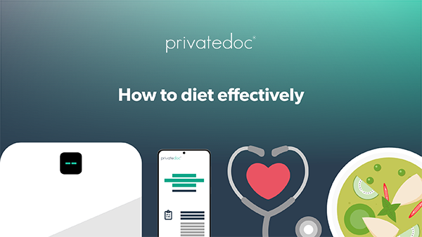 How to diet effectively