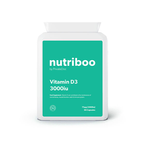 Vitamin D3 3000iu supplement pack