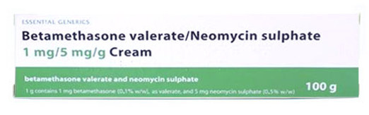 Betamethasone Neomycin Cream pack