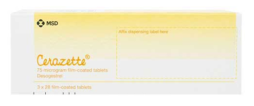 Buy Cerazette Contraceptive Pill Online | PrivateDoc®