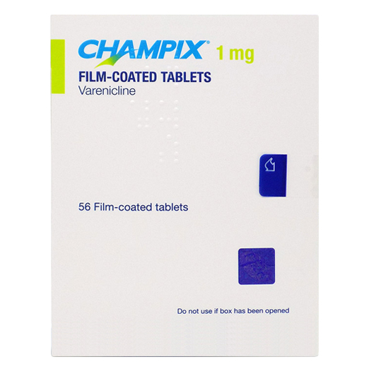 Champix medication pack