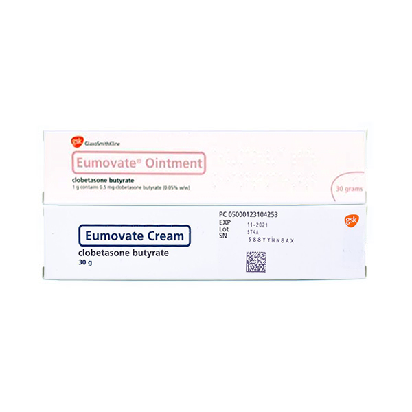 Eumovate Cream/Ointment medication pack