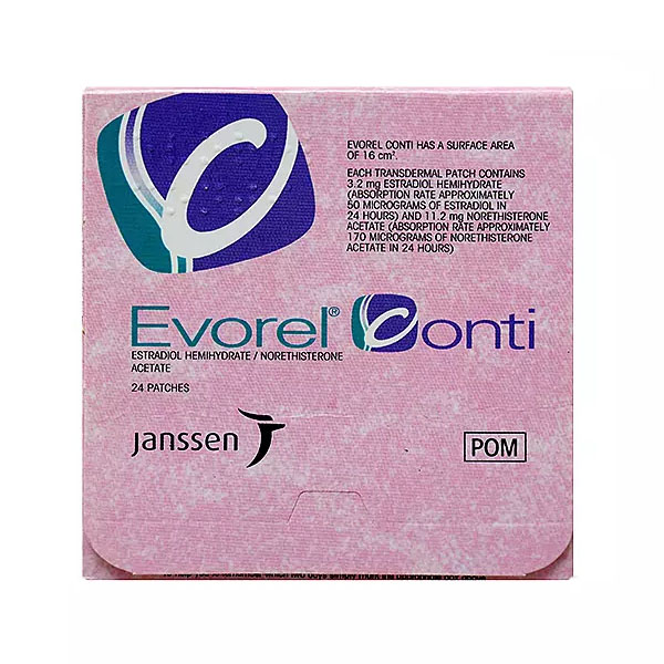 Evorel Conti Patches medication