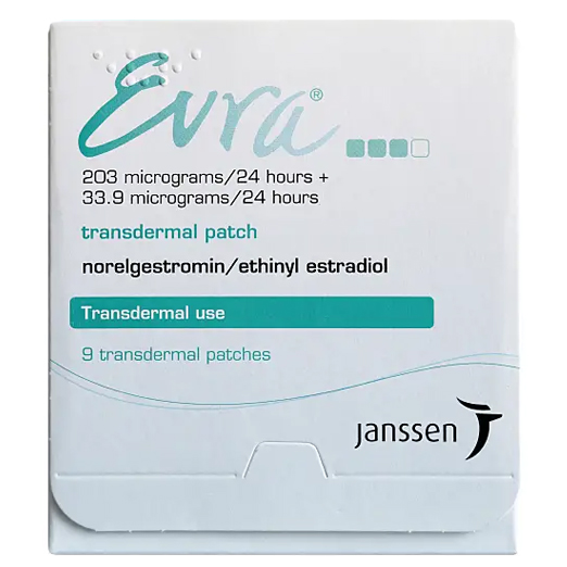Evra medication pack