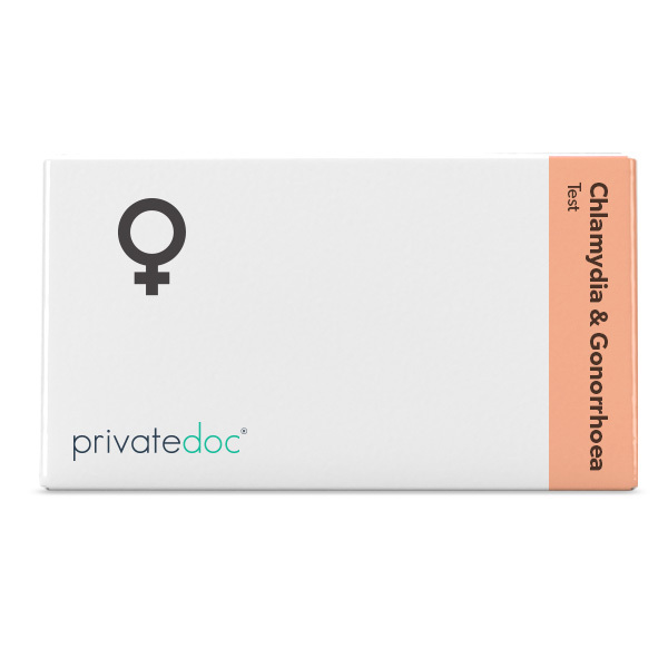 Women's sexual health Chlamydia and Gonorrhoea test pack