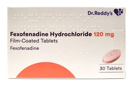 Fexofenadine medication pack
