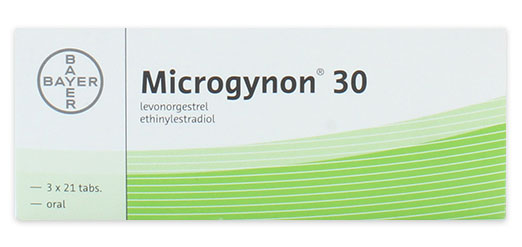 Microgynon medication pack