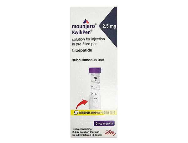 Mounjaro medication pack