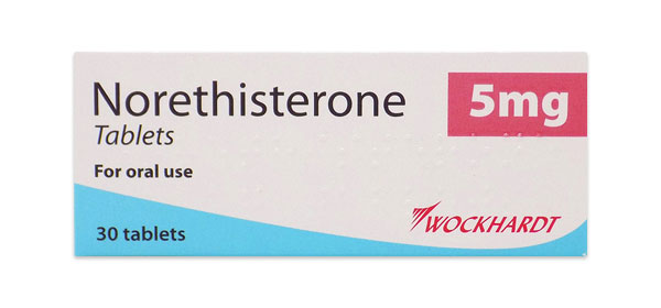 Norethisterone medication packs