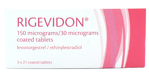 Rigevidon medication pack