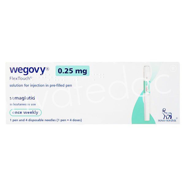 Wegovy medication pack