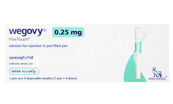 Wegovy medication pack