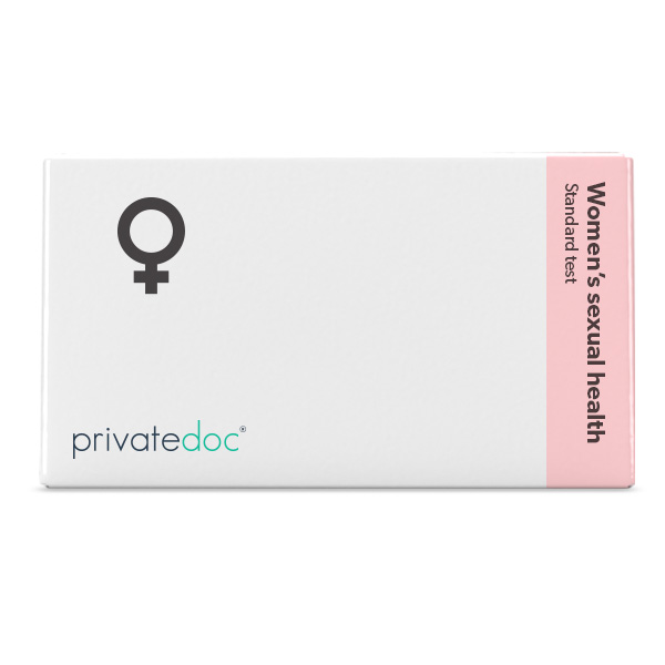 Women's sexual health standard test pack
