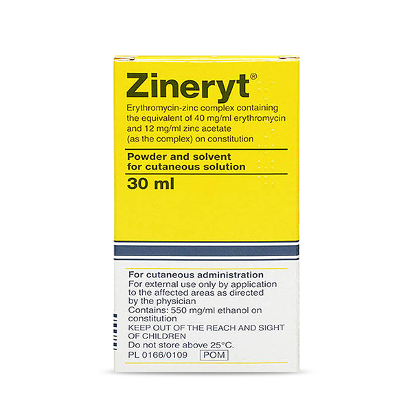 Zineryt medication pack