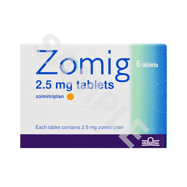 Zomig medication pack